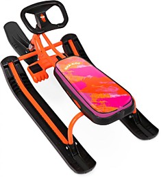 Снегокат игрушка «Тимка спорт1», ТС1/CL2 Nira kids colors оранжевый каркас
